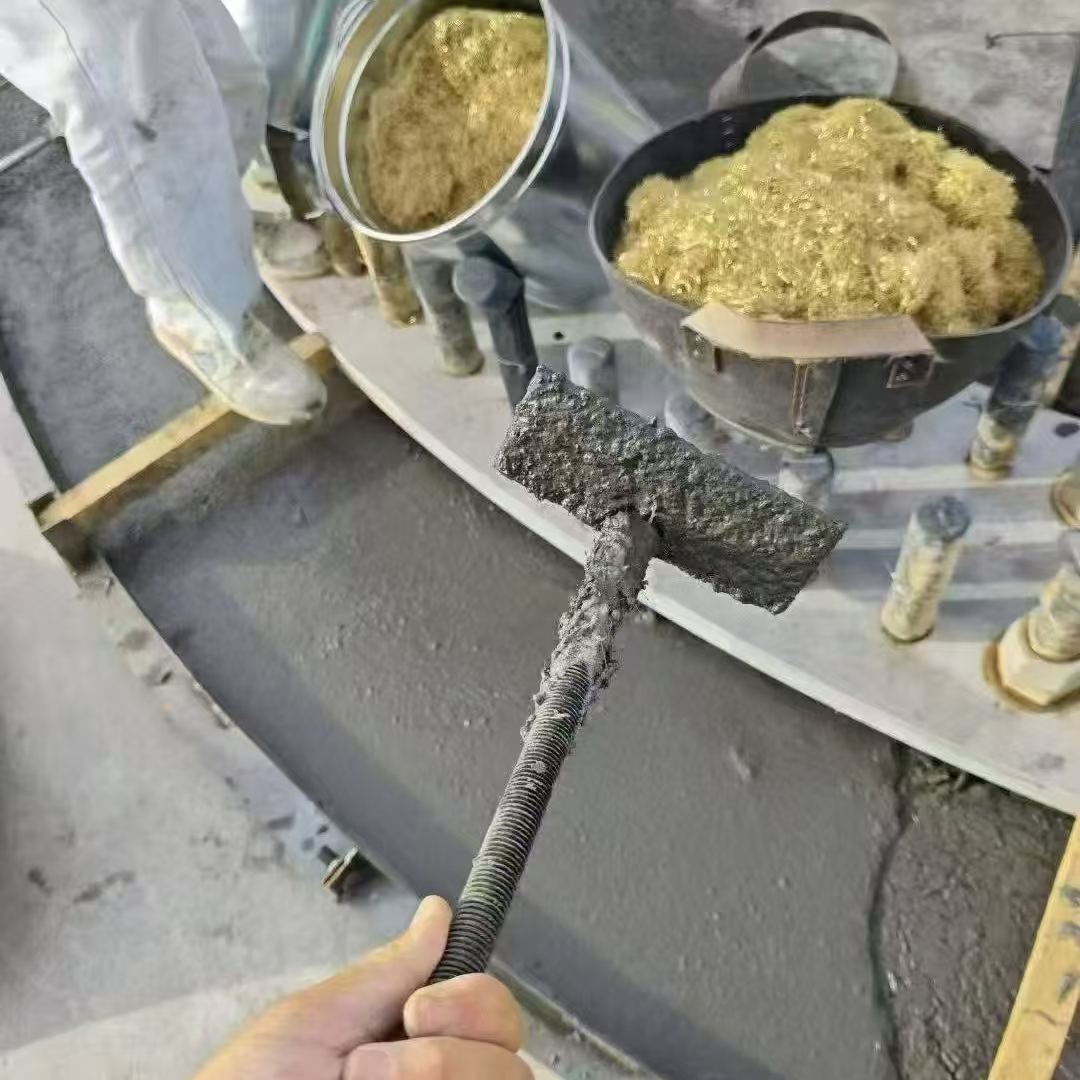 肇州C120钢纤维高强无收灌浆料 轧机压缩机汽轮机发电机锻压设备底座灌浆材料